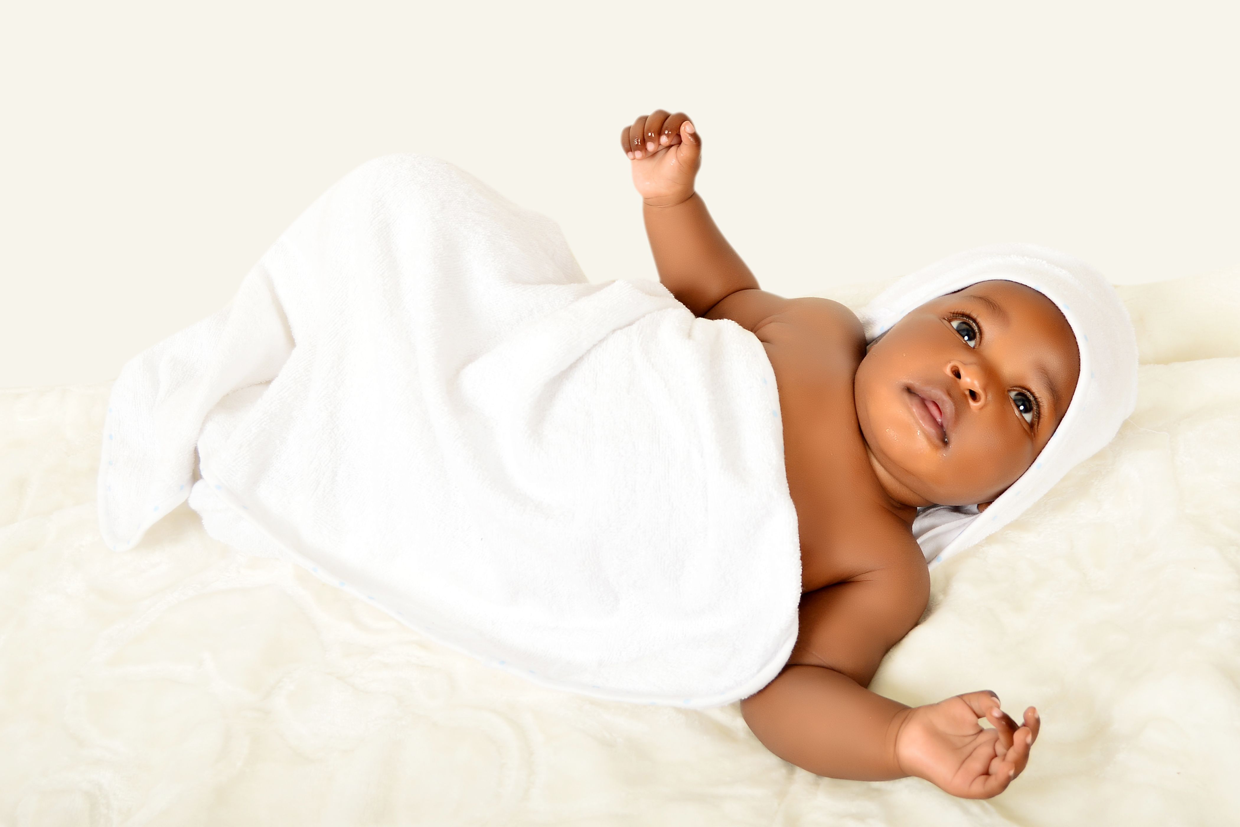Bath towels and washcloths