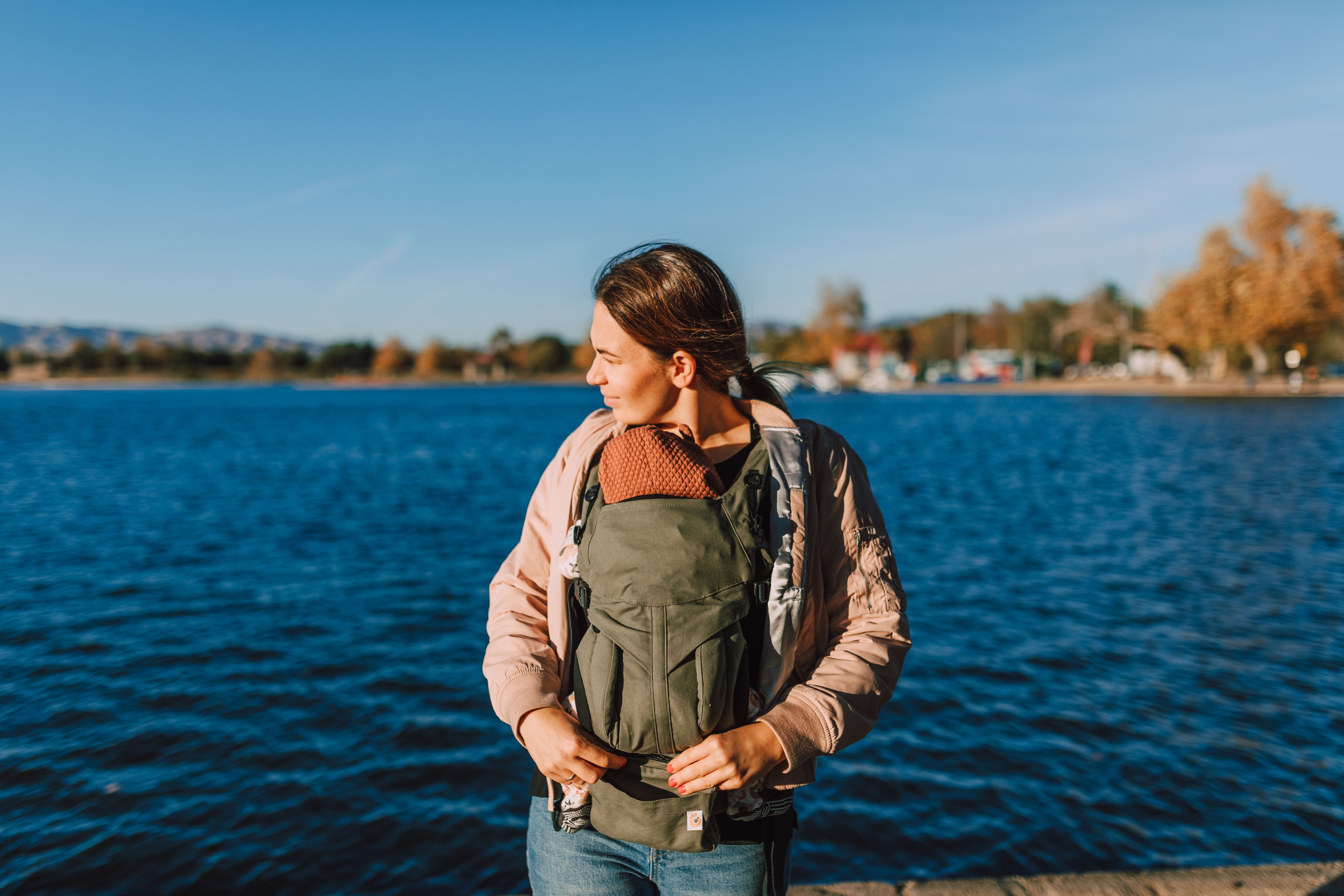 Baby carrier and wrap