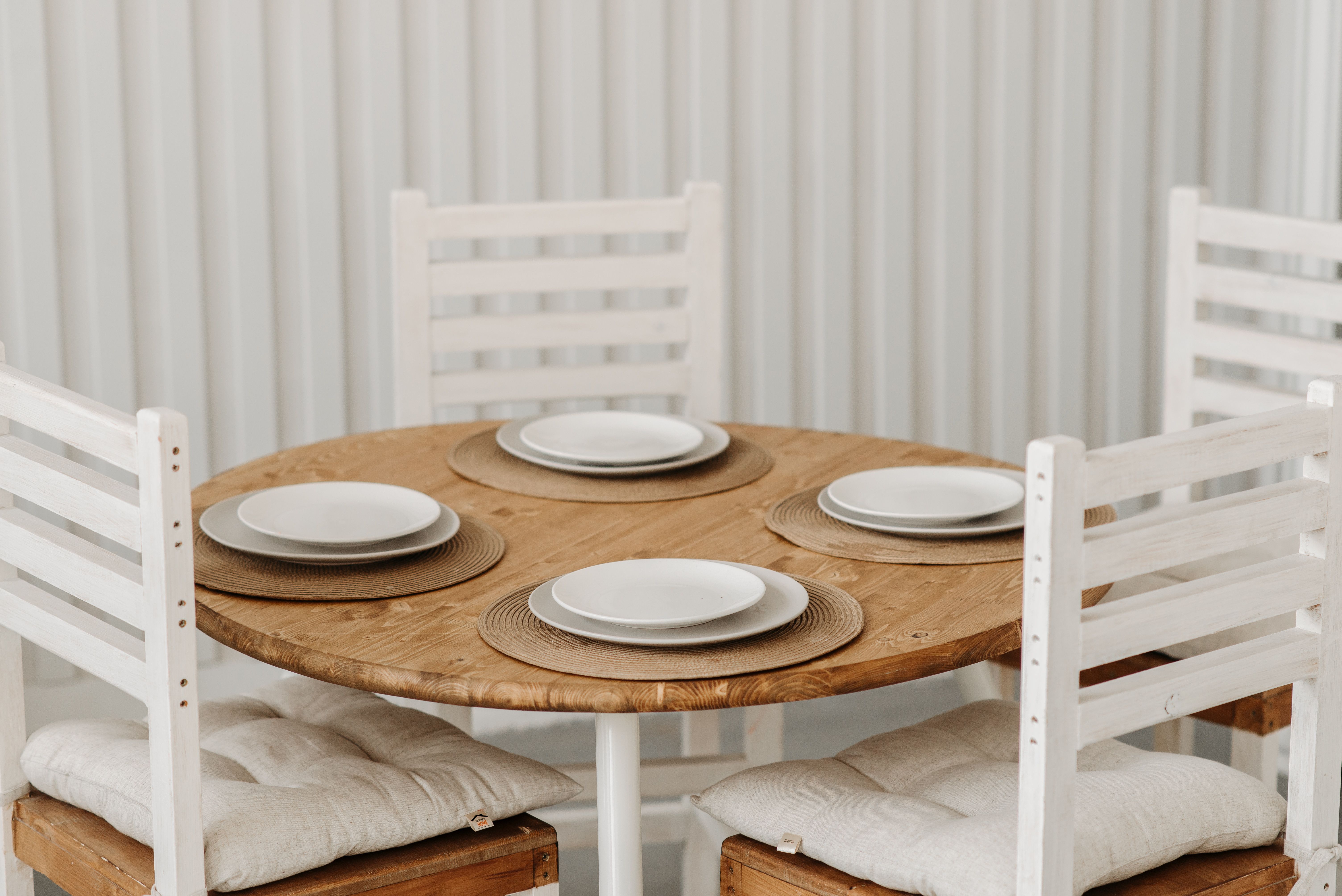 Non-toxic dining table and chairs